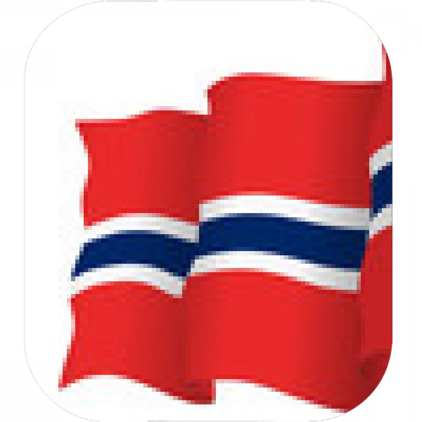 1440x1440 Norway Flag Waving Vector Illustration Newwaysys