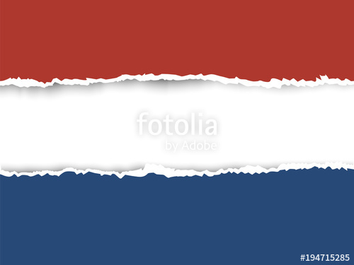 500x375 Ripped Paper Netherlands Flag Vector Stock Image And Royalty Free