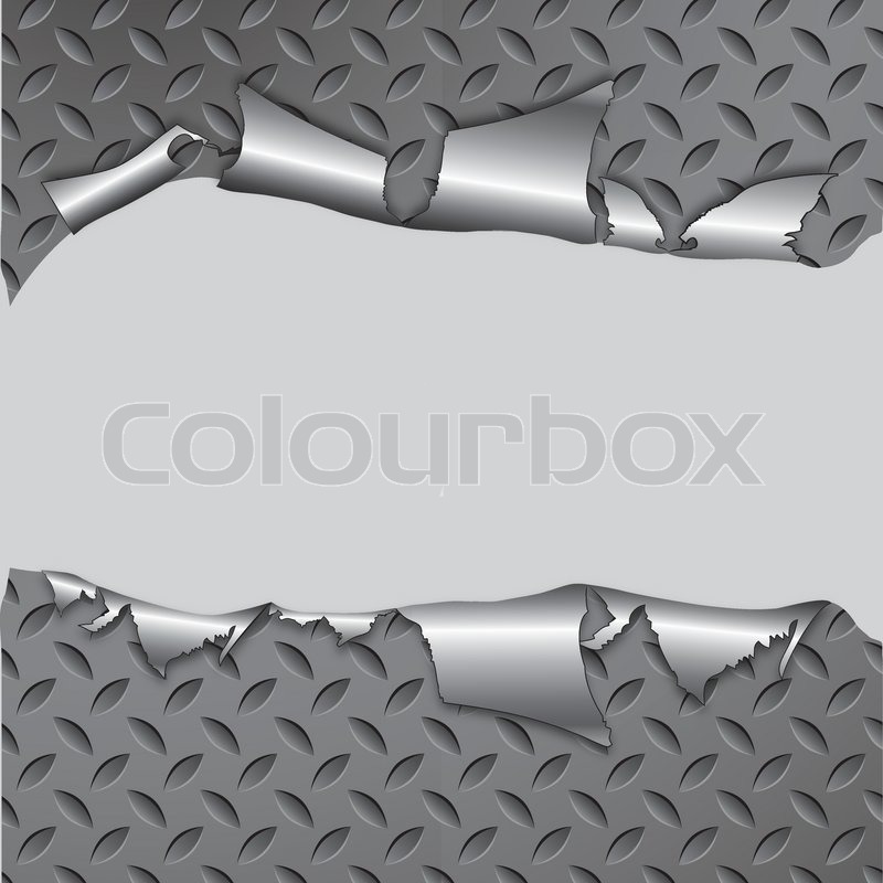 800x800 Abstract Vector Torn Metal Texture Stock Vector Colourbox