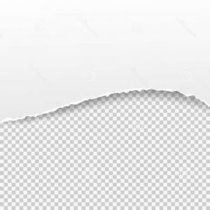 300x300 Stock Illustration Torn Paper Banner Transparent Background Vector