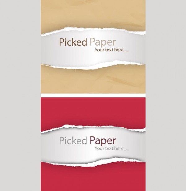 Ripped Paper Vector