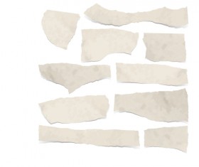 280x235 Torn Paper Vector