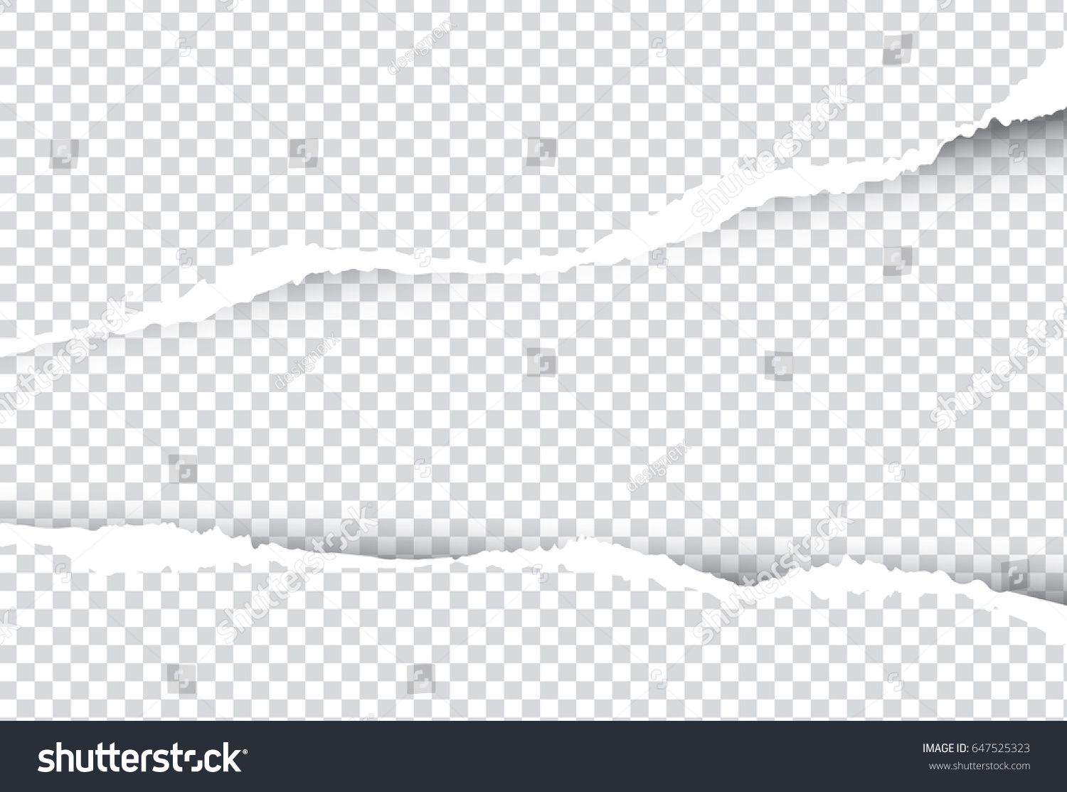 1500x1113 Ripped Paper Vector On Transparent Background With Space