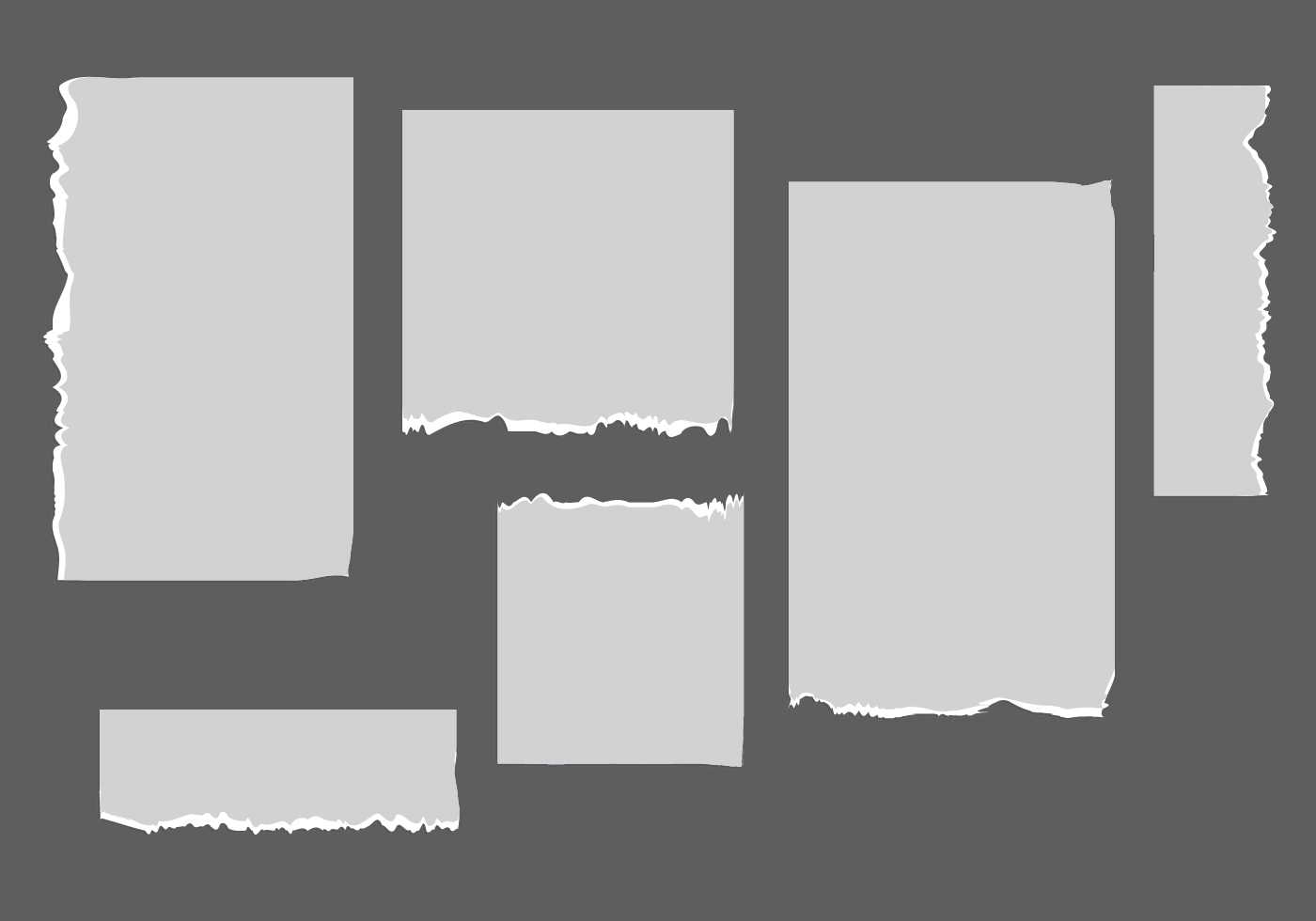 1400x980 Free Vector Ripped Paper Vector Pack