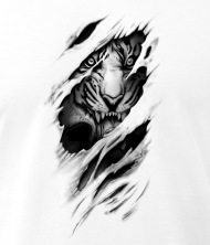 Torn Paper Men's Ringer T Shirt Spreadshirt 190x222 Torn Paper Men's Ringer T Shirt Spreadshirt