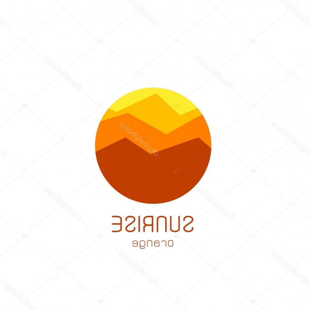 Stock Illustration Isolated Round Sunrise Vector Logo Sarahgardan 1228x1228 Stock Illustration Isolated Round Sunrise Vector Logo Sarahgardan