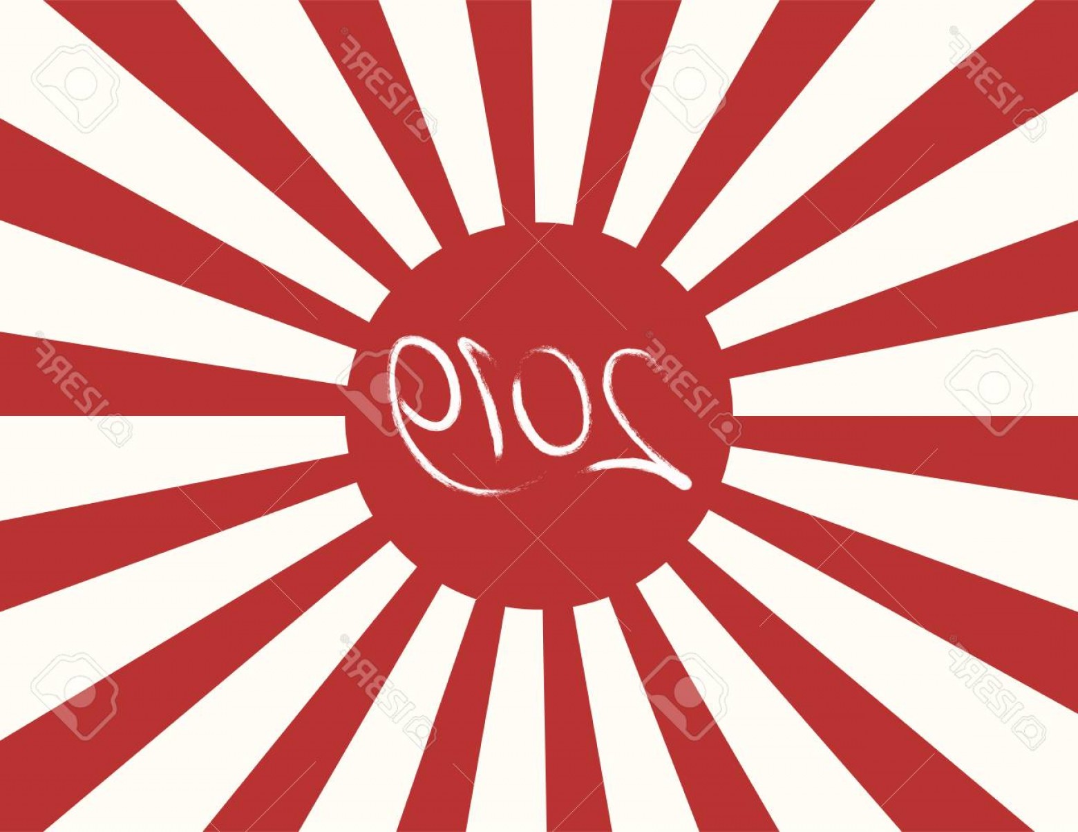 1560x1204 Photostock Vector New Year Greeting Card With Calligraphic Hand