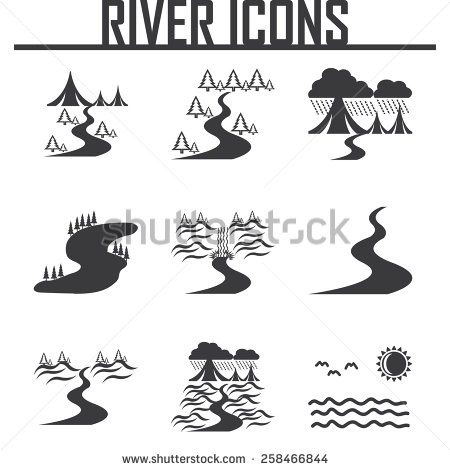 450x470 Free Collection Of River Clipart Silhouette Png Download