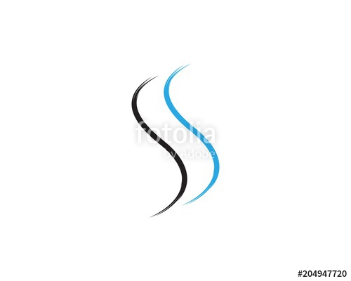 500x400 River Logo Vector Template Stock Image And Royalty Free Vector