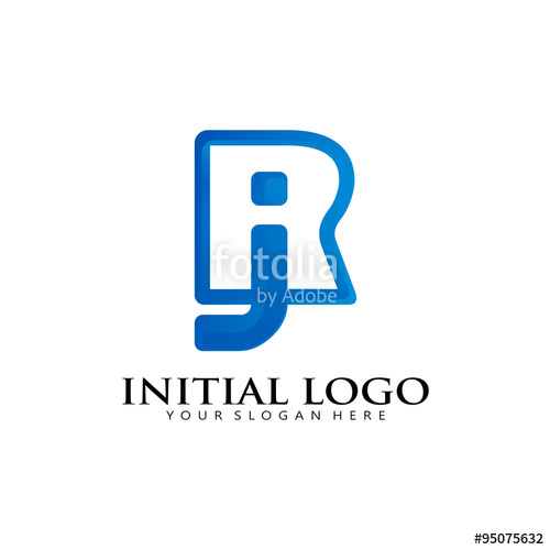Initial R J Logo Icon Stock Image And Royalty Free Vector 500x500 Initial R J Logo Icon Stock Image And Royalty Free Vector