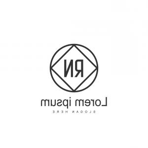 300x300 Rn Initial Letter Hexagonal Logo Vector Hoodamathrun