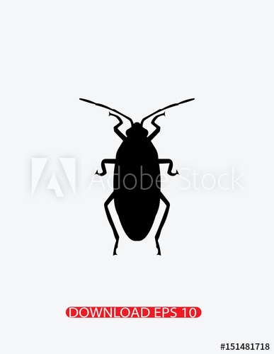 387x500 Roach Icon, Vector