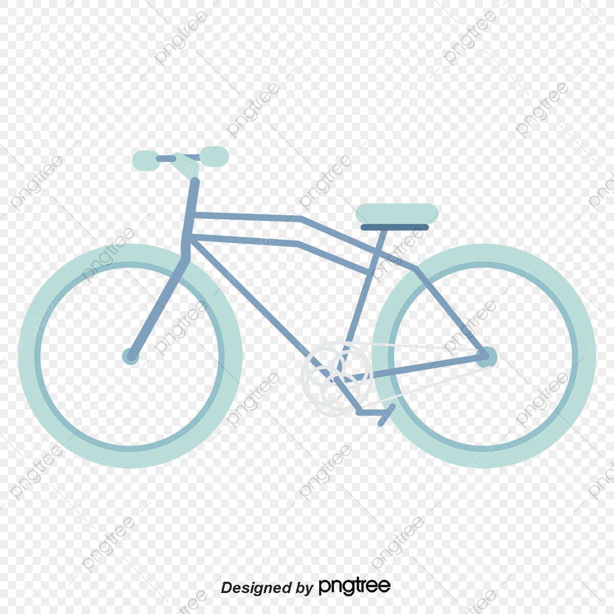 1200x1200 Red Hand Drawn Road Bike, Hand Vector, Road Vector, Bike Vector