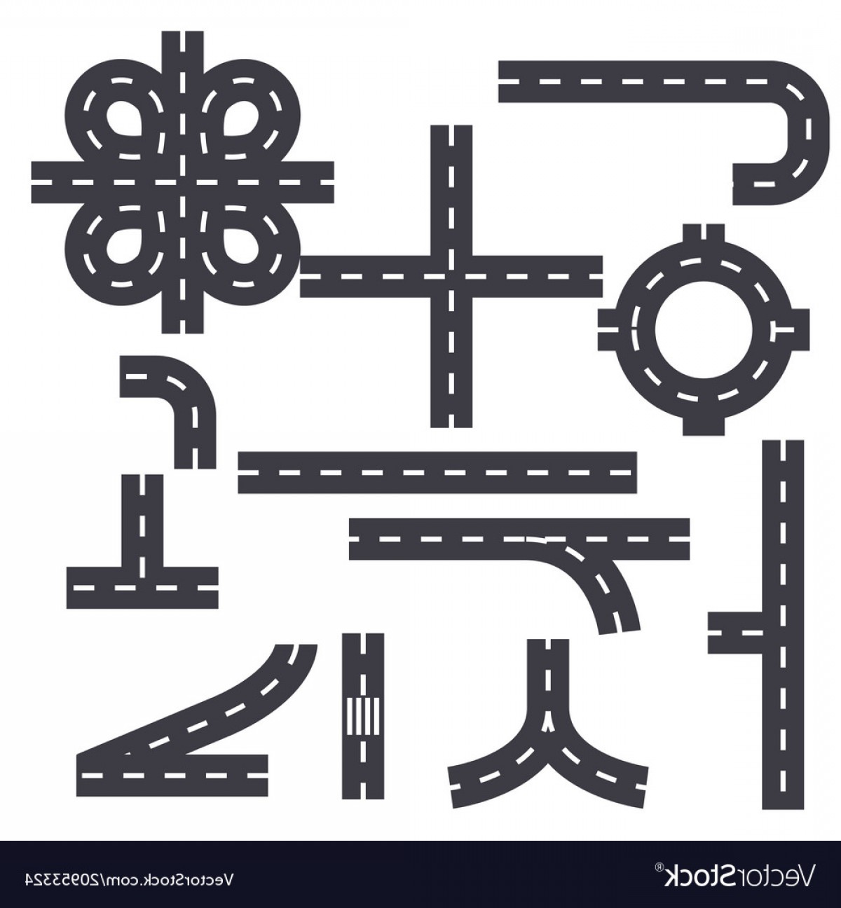 Road Map Elements Line Icon Concept Road Map Vector Handandbeak 1200x1296 Road Map Elements Line Icon Concept Road Map Vector Handandbeak