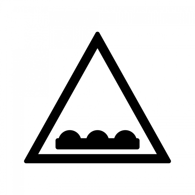 Vector Un Even Road Icon, Attention, Road, Sign Png And Vector 640x640 Vector Un Even Road Icon, Attention, Road, Sign Png And Vector
