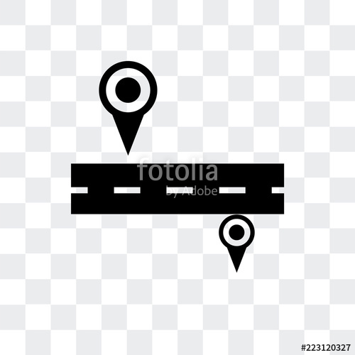 Road Icon Isolated On Transparent Background Modern And Editable 500x500 Road Icon Isolated On Transparent Background Modern And Editable