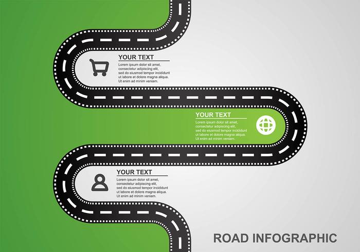 700x490 Roadmap Infographic Vector