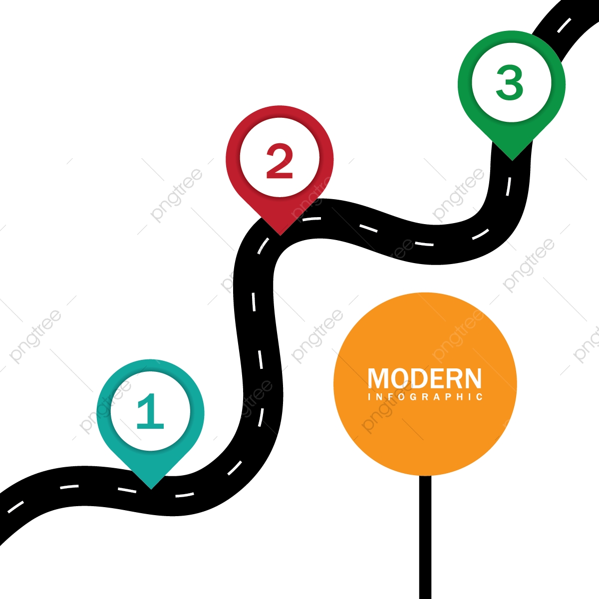 1200x1200 Road Way Location Infographic, Road, Infographic, Template Png
