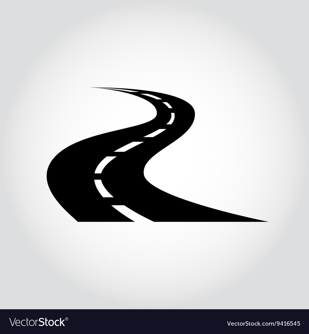 1000x1080 Road Icon Vector