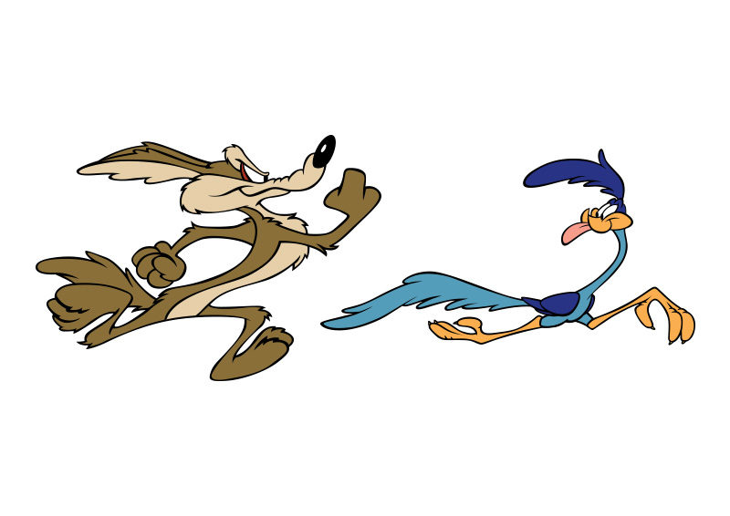 800x566 Road Runner Vector