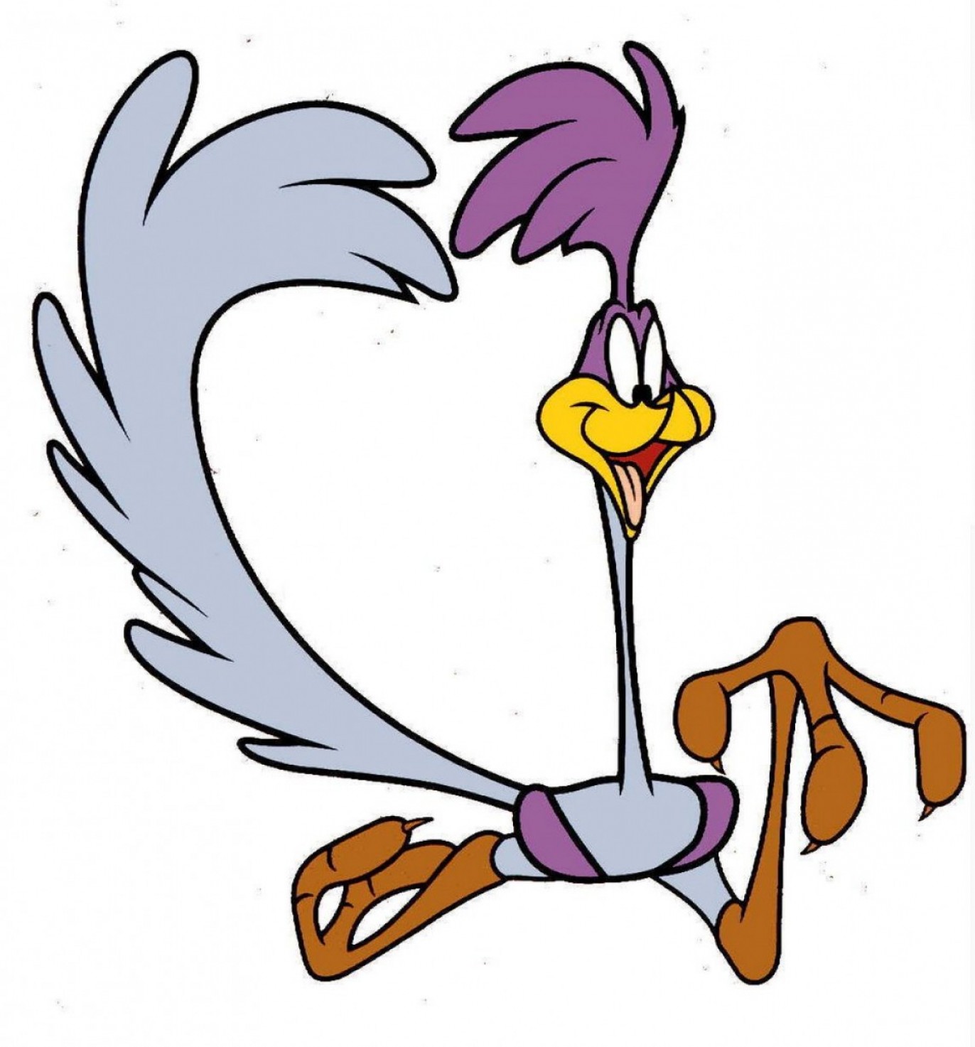1372x1473 Road Runner Vector Clip Art Hoodamath