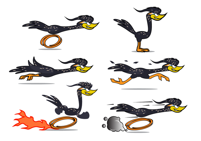 700x490 Roadrunner Free Vector Art