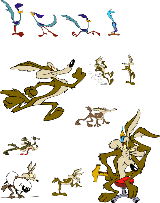 555x701 Hd Coyote And The Road Runner