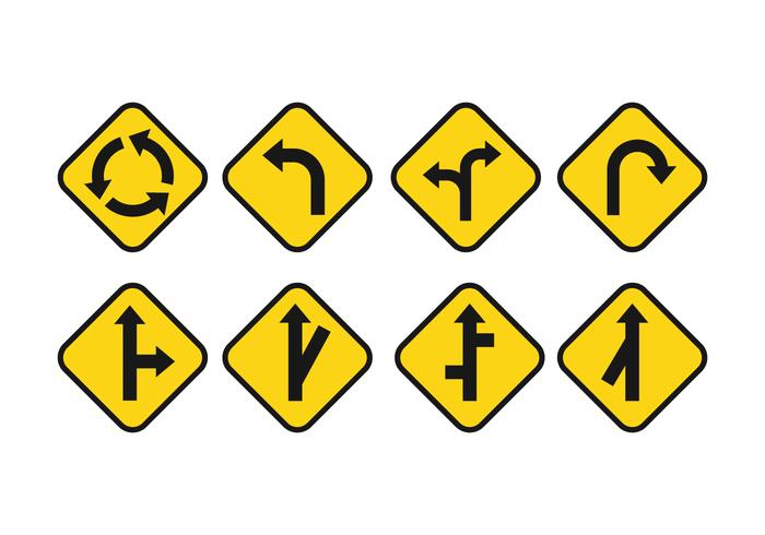 700x490 Road Sign Free Vector Art