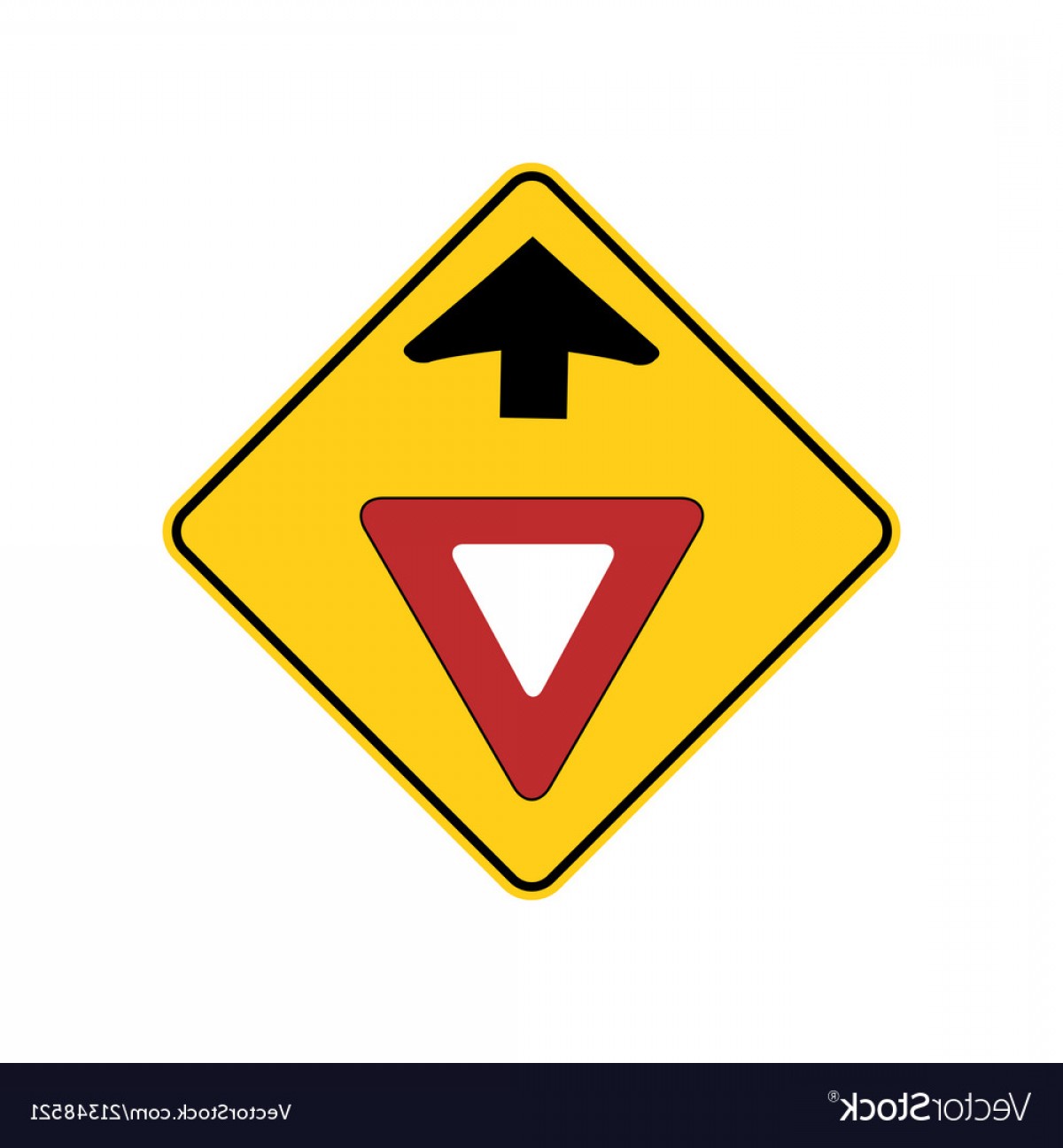 1200x1296 Usa Traffic Road Signs Yield Sign Ahead Vector Cqrecords