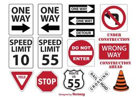 286x200 Road Sign Free Vector Art