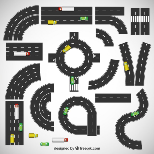 626x626 Road Topdown Clipart Free Cliparts Download Images