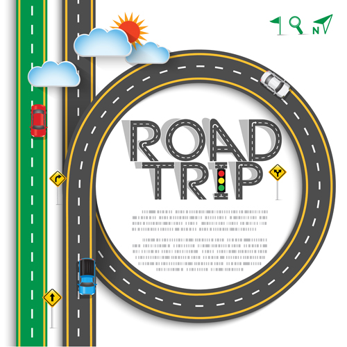 Road Trip Background Vector Material Free Download 500x500 Road Trip Background Vector Material Free Download