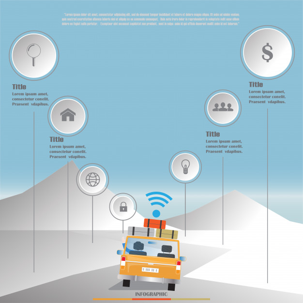 Infographic Wifi On Road Trip Vector Premium Download 626x626 Infographic Wifi On Road Trip Vector Premium Download