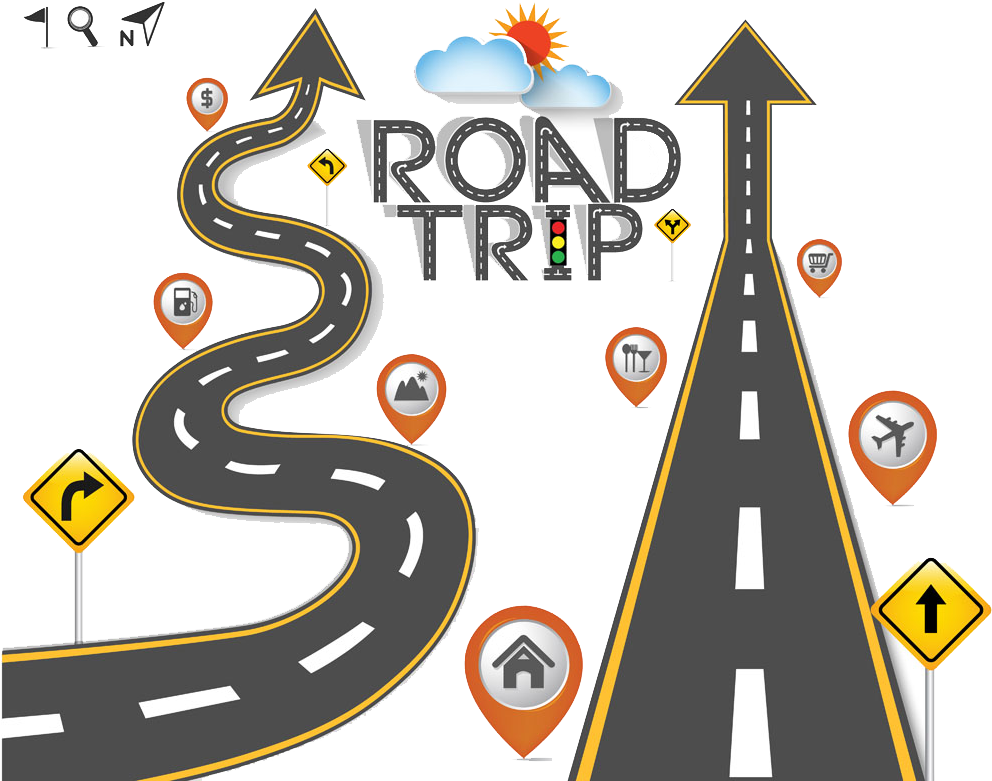 Maps Clipart Road Trip 992x781 Maps Clipart Road Trip