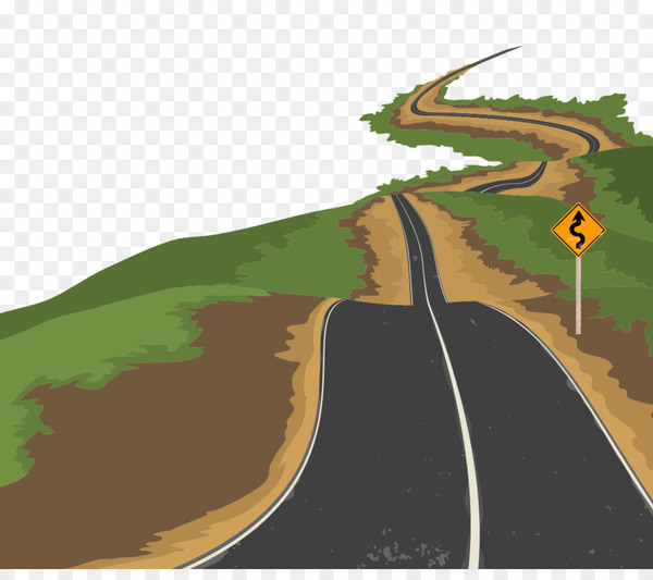 600x533 Road Euclidean Vector Illustration