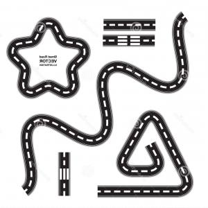 300x300 Free Asphalt Road Highway Vector Hoodamathrun