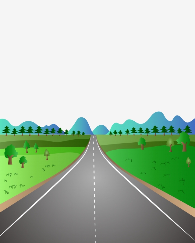 640x799 Free Buckle Cartoon Road Vector, Cartoon Highway, Car Highway