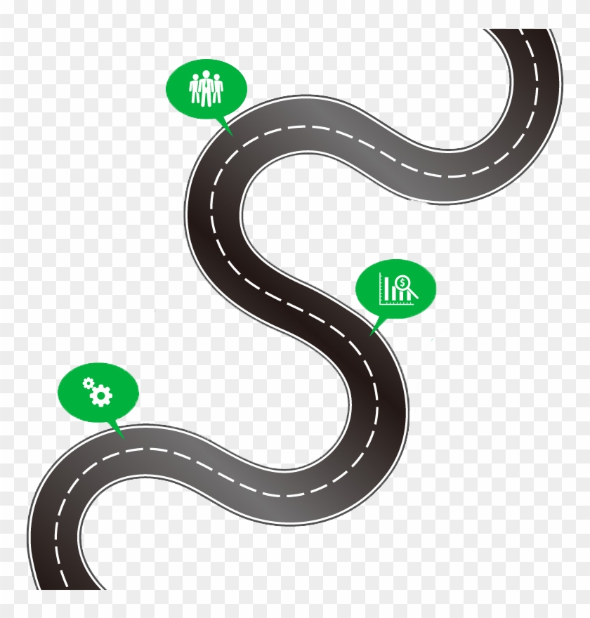 840x880 Road Map Infographic Clip Art
