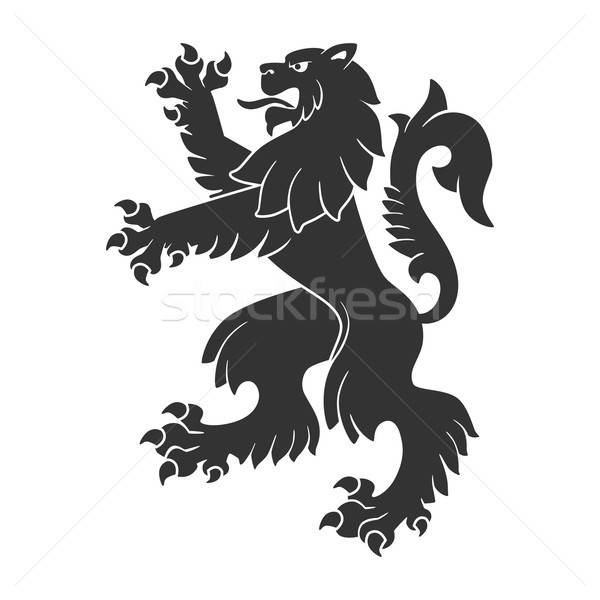 Black Roaring Lion Vector Illustration Volodymyr Dmytriienko 600x600 Black Roaring Lion Vector Illustration Volodymyr Dmytriienko