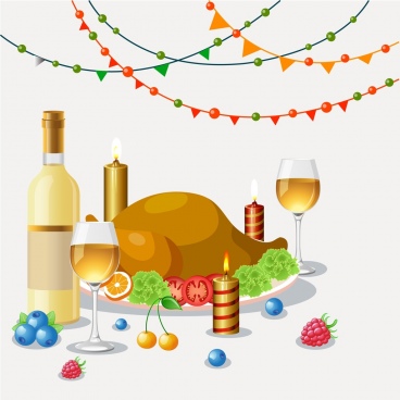 368x368 Roast Chicken Free Vector Download