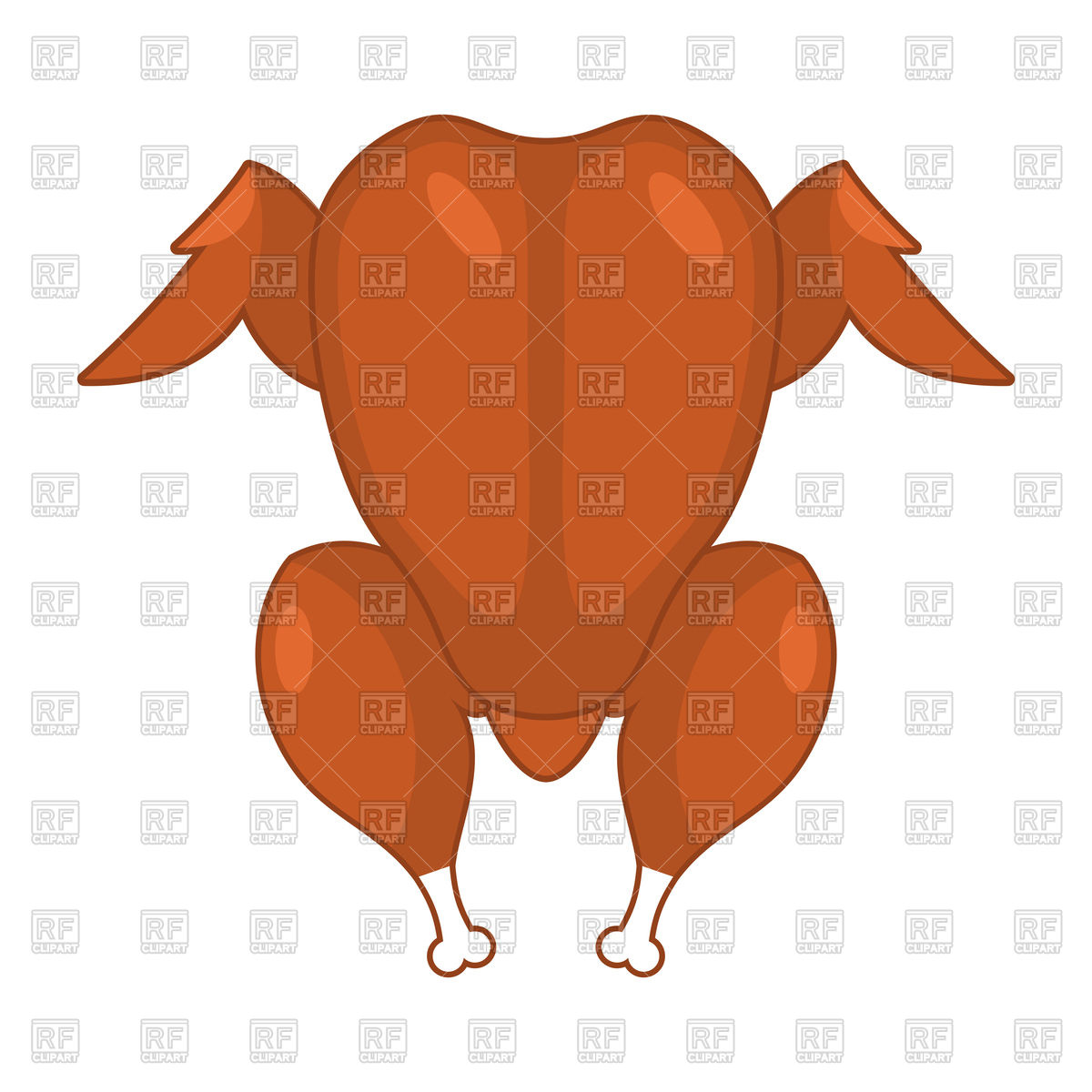 1200x1200 Roasted Turkey Vector Image Of Food And Beverages Maryvalery