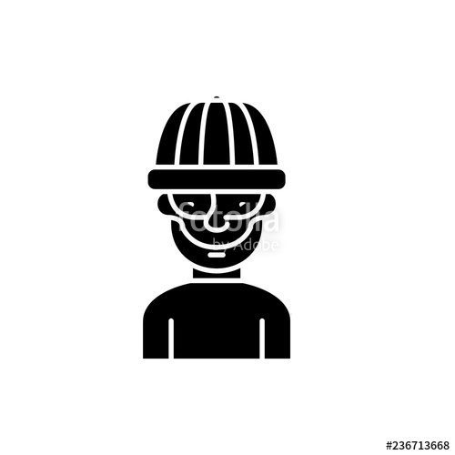 Robber Black Icon, Concept Vector Sign On Isolated Background 500x500 Robber Black Icon, Concept Vector Sign On Isolated Background