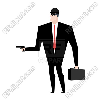 Businessman Robber Business Robbery Vector Image Of Business 400x400 Businessman Robber Business Robbery Vector Image Of Business