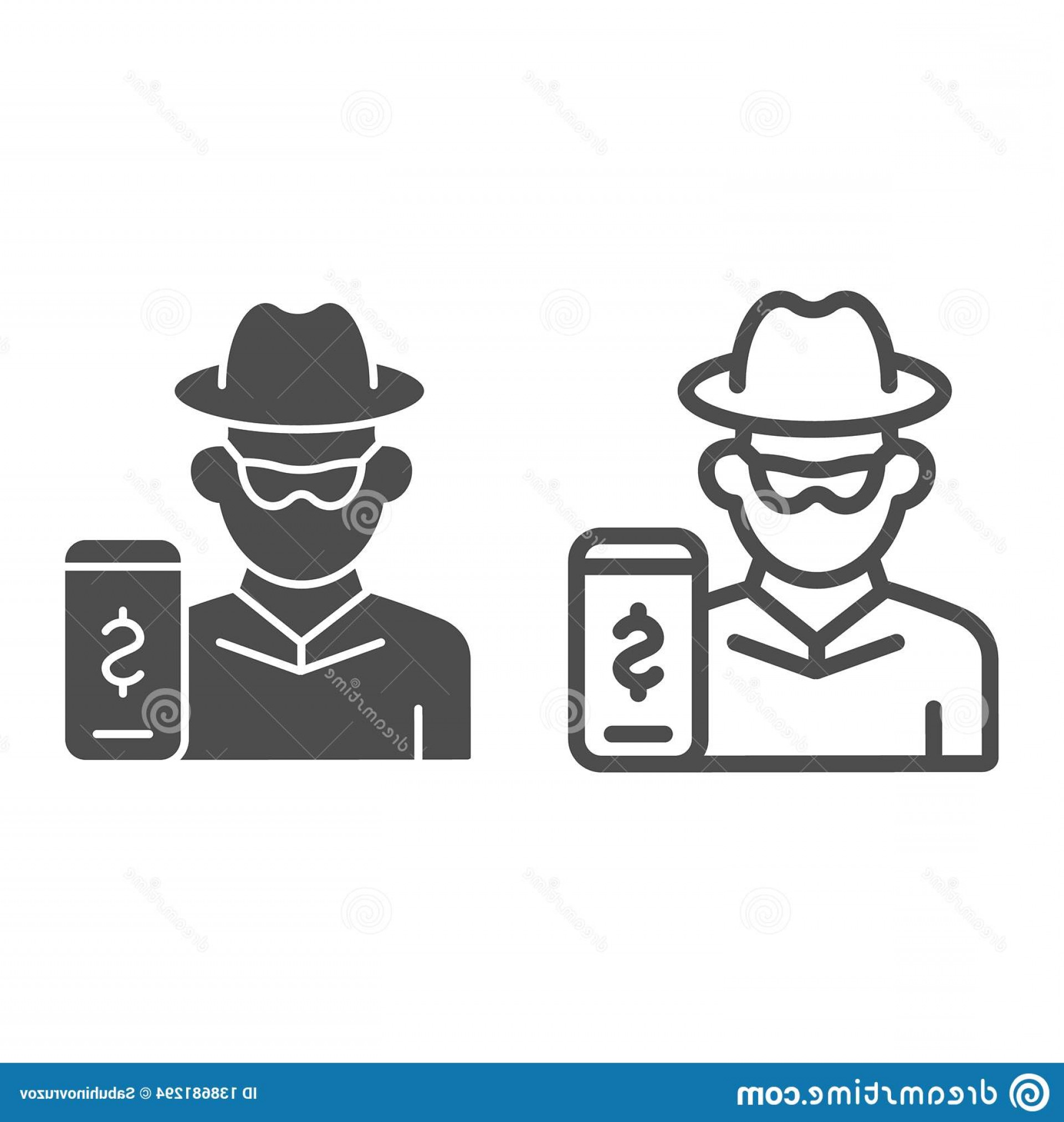 Hacker Smartphone Line Glyph Icon Mobile Phone Thief Vector 1920x2026 Hacker Smartphone Line Glyph Icon Mobile Phone Thief Vector
