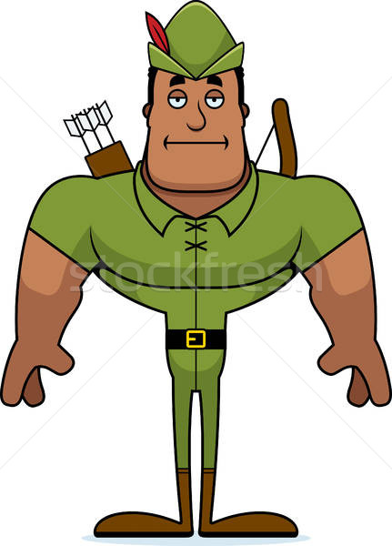 Cartoon Bored Robin Hood Vector Illustration Cory Thoman 431x600 Cartoon Bored Robin Hood Vector Illustration Cory Thoman