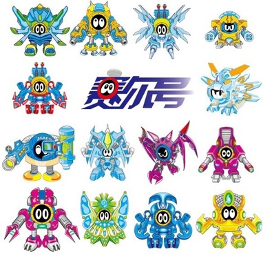 382x368 Robot Face Free Vector Download