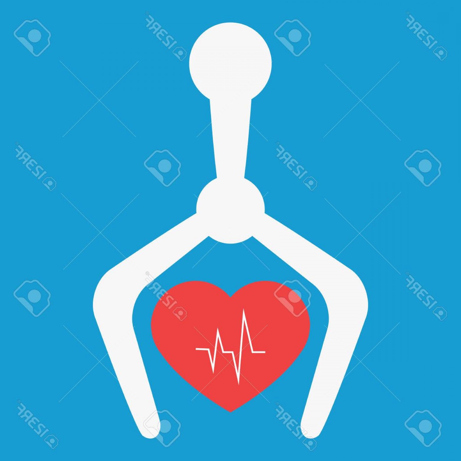 1560x1560 Photostock Vector Robot Using In Medicine Cardiac Surgery Robot