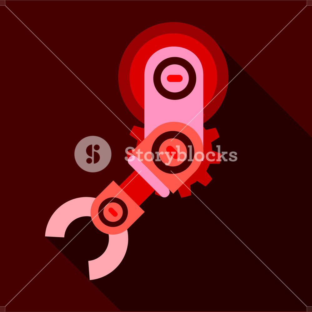 998x1000 Robot Hand Icon Flat Illustration Of Robot Hand Vector Icon