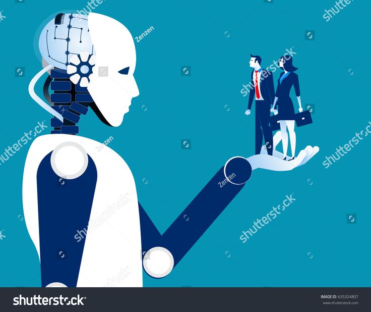 736x618 Vector Robot Human Business In Robotic Hand Concept Robot