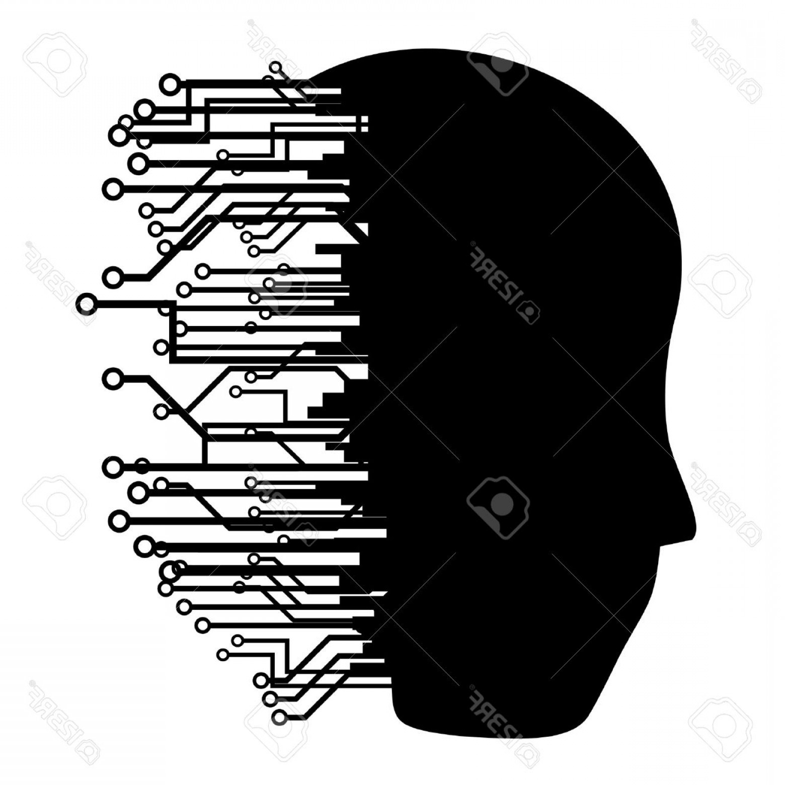 Download Robot Head Vector at Vectorified.com | Collection of Robot ...